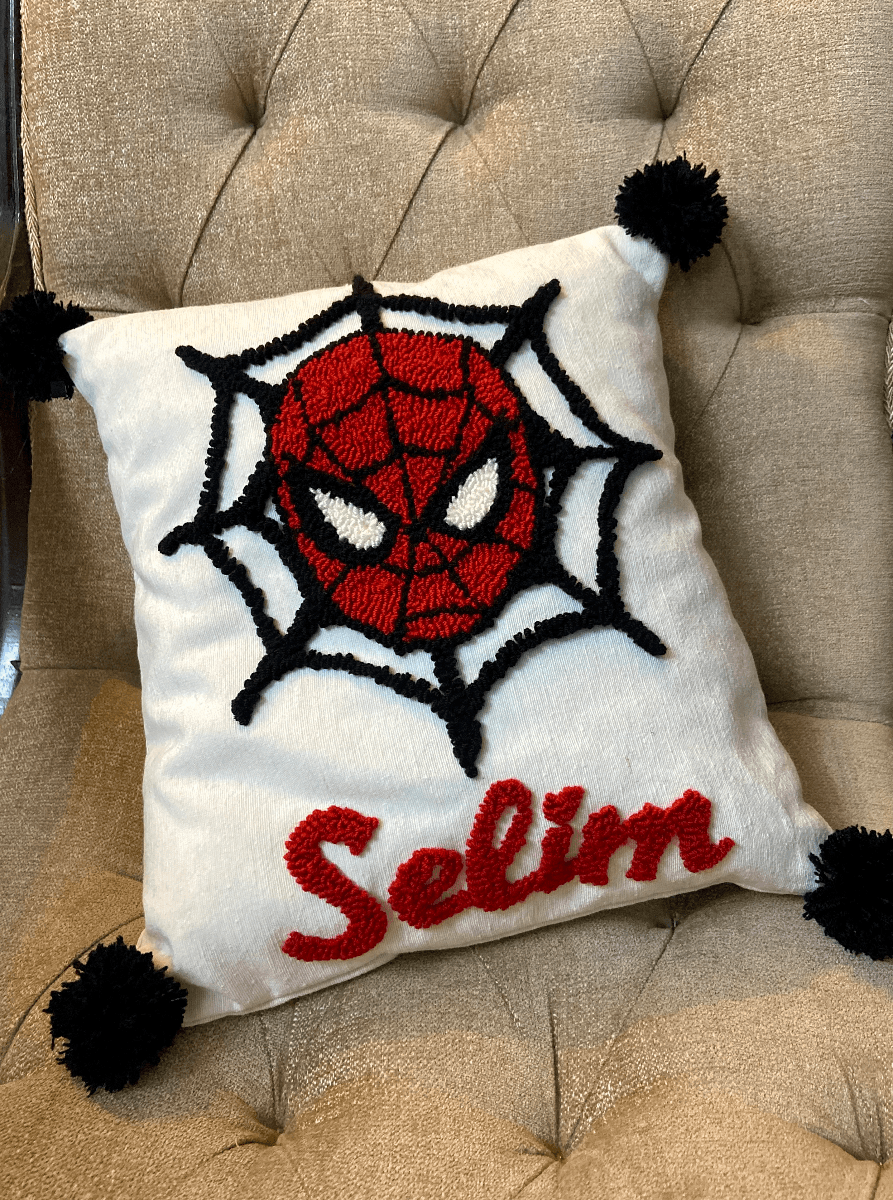Spider man cushion