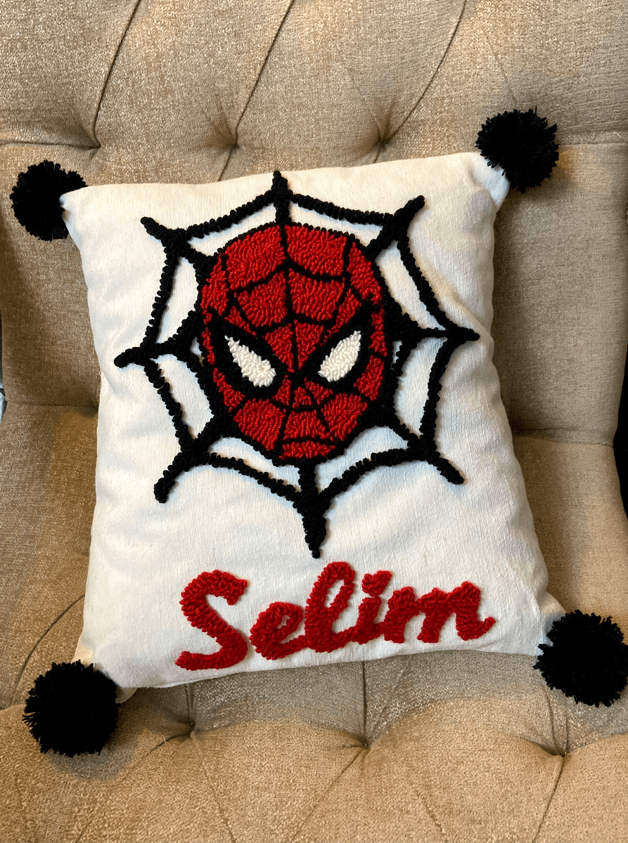 Spider man cushion
